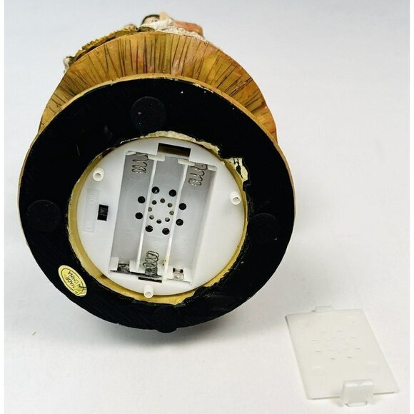 WINTER LANE 16" Carved Resin Table Top NATIVITY Christmas Tree MUSIC BOX Works - Picture 3 of 6